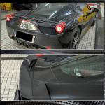 Ferrari 458 Italia GT3 2011-2013 Rear Trunk Spoiler Carbon Fiber