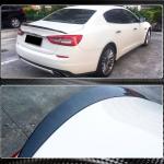 Maserati Quattroporte QP Sedan 2013-2019 Rear Trunk Spoiler Carbon Fiber