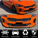 Kia Stinger 2018-2023 Front Bumper Lip Carbon Fiber/FRP