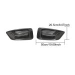 Mercedes Benz W447 Vito 2016-2019 Front Fog Lamp Covers Real Dry Carbon Fiber