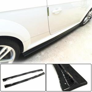 Audi TT MK3 8S Base 2015-2019 Side Skirts Carbon Fiber