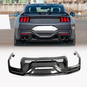 Ford Mustang Dark Horse 2024UP Rear Bumper Diffuser Carbon Fiber