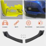 BMW 3 Series F30 M Sport 2012-2018 Front Bumper Splitters Carbon Fiber/FRP