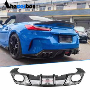 BMW Z4 G29 M40i sDrive30i Convertible 2-Door 2019-2024 Rear Bumper Diffuser Carbon Fiber