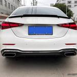Mercedes Benz W206 C200 C300 Sedan 2022-2025 Rear Trunk Spoiler Carbon Fiber