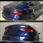Audi A5 Sline S5 B9 Sportback 2017-2021 Rear Trunk Spoiler Carbon Fiber