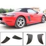 Porsche 718 Boxster Cayman 2016-2019 Side Air Vents Carbon Fiber
