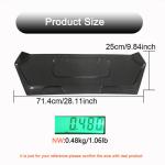 Chevrolet Corvette C8 2-Door 2020-2023 License Plate Frame Cover Dry Carbon Fiber