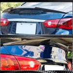 Infiniti Q50 Q50S Sedan 2014-2023 Rear Trunk Spoiler Carbon Fiber