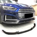 Audi S5 A5 Sline B9 2017-2019 Front Bumper Lip Carbon Fiber/FRP
