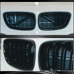 BMW 2 Series F22 F23 F87 M2 2014-2019 Dual Slats Front Grille Carbon Fiber