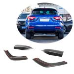 Maserati Levante Sport Utility 2016-2020 Rear Bumper Splitters Carbon Fiber