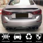 Infiniti Q50 Q50S 2014-2017 Rear Bumper Diffuser Carbon Fiber