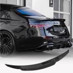 Mercedes Benz W223 S450 S500 S580 2021-2025 Carbon Fiber Rear Trunk Spoiler