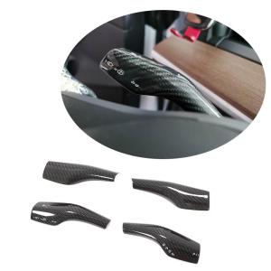 Tesla Model 3 2016-2021 Headlight Paddles Controller Carbon Fiber