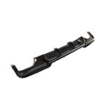 BMW 5 Series F10 2011-2016 528i 530i 535i 550i M-Sport FRP Gloss Black Rear Bumper Diffuser