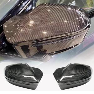 BMW 5 Series I5 G60 G61 G68 7 Series G70 X3 G45 2024 Mirror Covers Pair LHD Carbon Fiber