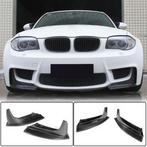 BMW 1 Series E82 1M 2011-2018 Front Bumper Splitters Carbon Fiber