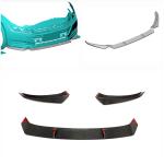 Volkswagen VW Arteon CC Facelift 2019UP Front Bumper Lip Carbon Fiber
