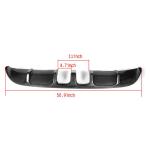Volkswagen VW Golf 6 MK6 Standard 2010-2013 Rear Bumper Diffuser Carbon Fiber