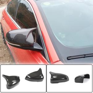 Jaguar XE/XF/XJ/XK Mirror Covers Replacement Carbon Fiber