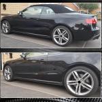 Audi A5 Sline S5 B8 B8.5 2-Door 2008-2016 Side Skirts Carbon Fiber