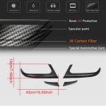 Mercedes Benz CLA Class (W117) C117 Sport CLA45 Pre-facelift 2013-2015 Rear Bumper Vents Carbon Fiber