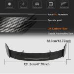 For BMW 1 Series F40 118i M Sport M135i xDrive Carbon Fiber Rear Roof Spoiler Window Wing Lip