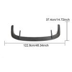 BMW X3M F97 Sport Utility 4-Door 2022-2023 Rear Roof Spoiler Carbon Fiber
