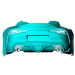 Toyota Supra GR A90 A91 2020-2023 Rear Air Cylinder Decorative Panel Dry Carbon Fiber