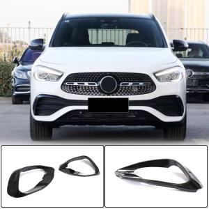 Mercedes Benz GLA Class H247 Sport GLA35 GLA45 2020-2022 Front Bumper Vents Dry Carbon Fiber