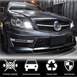 Mercedes Benz C Class W204 C204 C63 AMG Facelift 2012-2014 Front Bumper Lip Carbon Fiber
