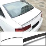 Audi A6 Sline S6 C7 C7.5 Sedan 2012-2019 Rear Trunk Spoiler Carbon Fiber
