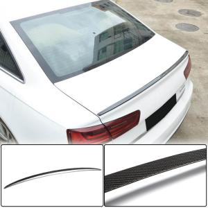 Audi A6 Sline S6 C7 C7.5 Sedan 2012-2019 Rear Trunk Spoiler Carbon Fiber