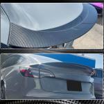 Tesla Model 3 Sedan 4-Door 2016-2022 Rear Trunk Spoiler Carbon Fiber