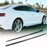 Audi A5 Sline S5 B9 Sportback 2017-2020 Side Skirts Carbon Fiber