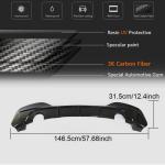 BMW 1 Series F20 F21 M135i M140i LCI 2016-2019 Rear Bumper Diffuser Carbon Fiber