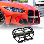 Front Bumper Grill Kidney Grille for BMW G80 M3 G82 G83 M4 2021-2025 Gloss Black Grille Replacement Style