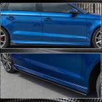 Audi S3 A3 Sline RS3 8V 8V.5 Sedan 2014-2019 Side Skirts Carbon Fiber