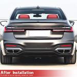 Trunk Spoiler for BMW 7 Series G11 G12 740i 750i Sedan 2016-2022 Rear