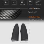 Audi S3 A3 Sline 8V Sedan Pre-facelift 2014-2016 Rear Bumper Splitters Carbon Fiber
