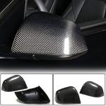 Tesla Model Y 2020UP Mirror Covers pair Replacement Carbon Fiber