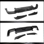 BMW X3M F97 2019-2023 Rear Bumper Diffuser Carbon Fiber