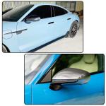 Real Carbon Fiber Mirror Caps for Porsche Taycan 9J1 992 Turbo S 2019-2024 Add on Style Side Rearview Mirror Cover Caps Exterior Shell Factory Outlet