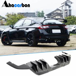 Honda Civic Type R Hatchback 4-Door 2023+ Rear Bumper Diffuser Carbon Fiber