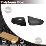 Carbon Fiber Mirror Cover Caps Fit for Toyota Supra 2018-2020 for BMW X1 F48 2016-2019 Z4 G29 2018-2020 dd on Style Side Rearview Mirror Cover Caps Exterior Shell