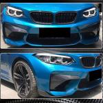 BMW 2 Series F87 M2 2016-2019 Front Bumper Vents Dry Carbon Fiber