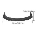 Lamborghini Huracan LP600 LP610 2014-2017 Front Bumper Lip Dry Carbon Fiber