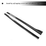 Carbon Fiber Side Skirts for Audi A3 S-Line S3 Hatchback 2014-2019