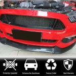 Ford Mustang Coupe Convertible 2-Door 2015-2017 Front Grille Carbon Fiber